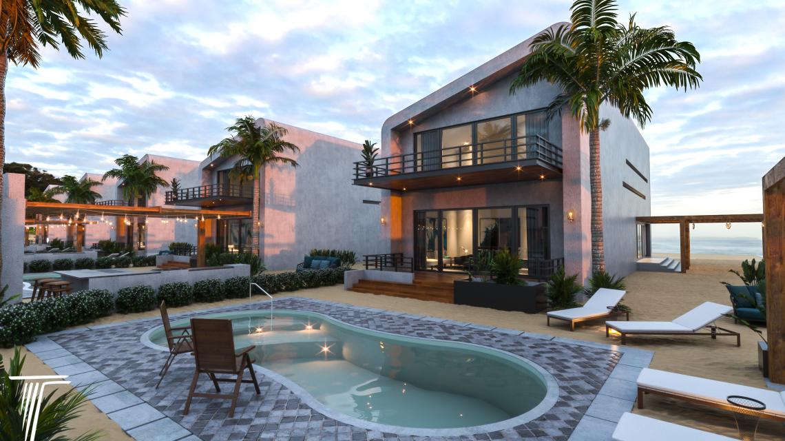 Casa Baja Coastline Pisina